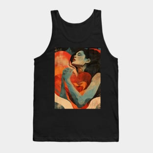 Discover True Romance: Art, Creativity and Connections for Valentine's Day and Lovers' Day Tank Top